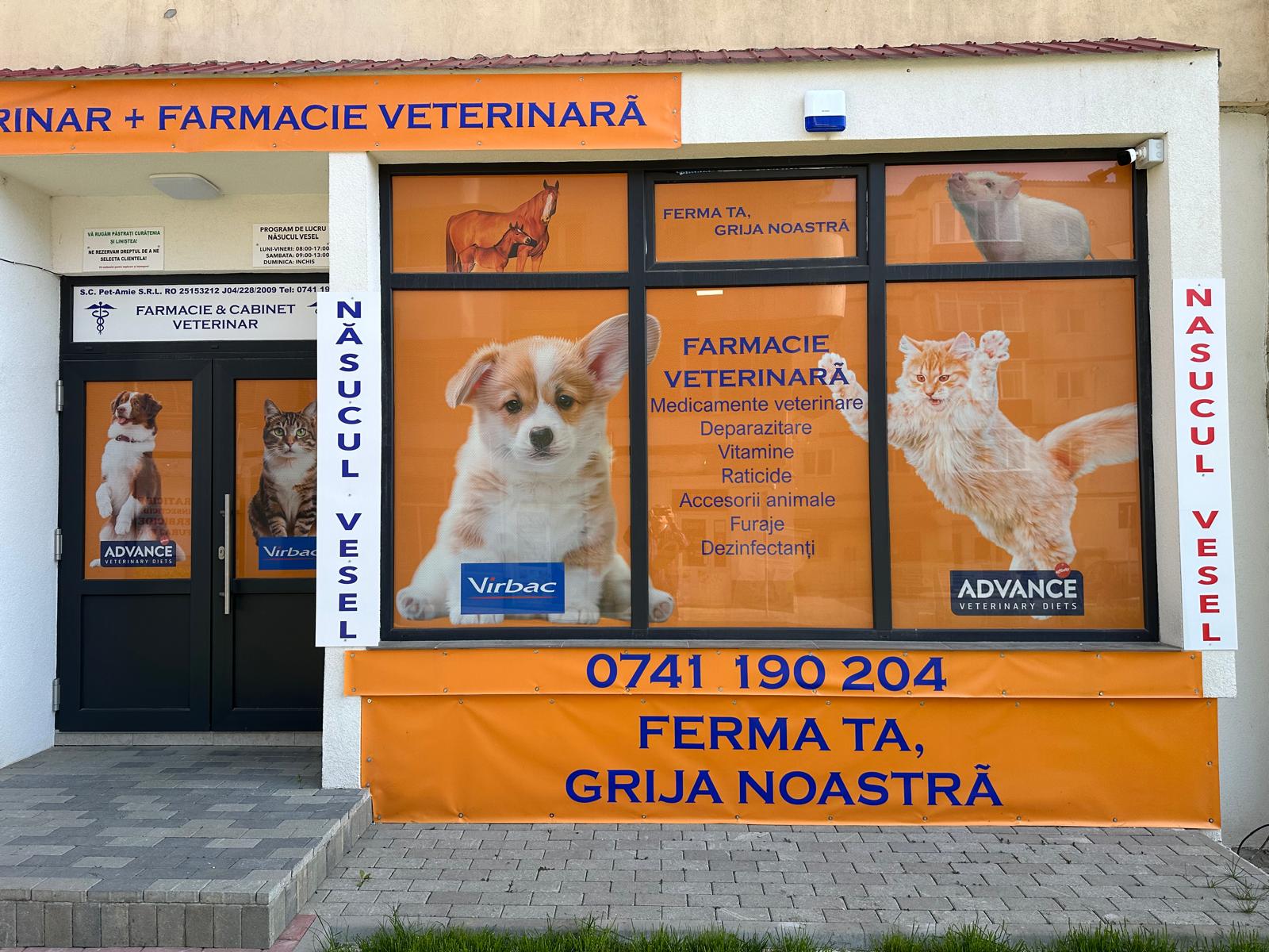 Farmacie veterinară la Năsucul Vesel